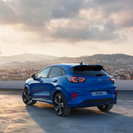 Ford Puma ST-Line Abbildung eines Ford Puma ST-Line in blau.