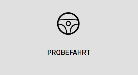 KIA Probefahrt Bild mit Symbol